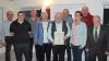 Willi Habermann (rechts), Vorsitzender des Großlangheimer Kleintierzuchtvereins, ehrte (von links) Hubert Högner, Michael Sturm, Hermann Pfannes, Marlene Frisch, Altbürgermeister Karl Höchner, Eduard Ritz, Sonja Ritz und Frank Sturm für langjährige Treue zum Verein.