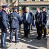 Polizei, Feuerwehr, Rettungskräfte. Bayerns Innenminister Joachim Herrmann eröffnet als Schirmherr den 12. Landestag der Verkehrssicherheit am Samstag 20.04.24 in Würzburg.