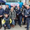 Polizei, Feuerwehr, Rettungskräfte. Bayerns Innenminister Joachim Herrmann eröffnet als Schirmherr den 12. Landestag der Verkehrssicherheit am Samstag 20.04.24 in Würzburg.