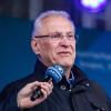 Polizei, Feuerwehr, Rettungskräfte. Bayerns Innenminister Joachim Herrmann eröffnet als Schirmherr den 12. Landestag der Verkehrssicherheit am Samstag 20.04.24 in Würzburg.