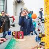 Polizei, Feuerwehr, Rettungskräfte. Bayerns Innenminister Joachim Herrmann eröffnet als Schirmherr den 12. Landestag der Verkehrssicherheit am Samstag 20.04.24 in Würzburg.