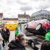 Polizei, Feuerwehr, Rettungskräfte. Bayerns Innenminister Joachim Herrmann eröffnet als Schirmherr den 12. Landestag der Verkehrssicherheit am Samstag 20.04.24 in Würzburg.