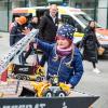 Polizei, Feuerwehr, Rettungskräfte. Bayerns Innenminister Joachim Herrmann eröffnet als Schirmherr den 12. Landestag der Verkehrssicherheit am Samstag 20.04.24 in Würzburg.
