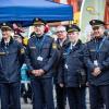 Polizei, Feuerwehr, Rettungskräfte. Bayerns Innenminister Joachim Herrmann eröffnet als Schirmherr den 12. Landestag der Verkehrssicherheit am Samstag 20.04.24 in Würzburg.