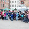 Polizei, Feuerwehr, Rettungskräfte. Bayerns Innenminister Joachim Herrmann eröffnet als Schirmherr den 12. Landestag der Verkehrssicherheit am Samstag 20.04.24 in Würzburg.