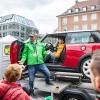 Polizei, Feuerwehr, Rettungskräfte. Bayerns Innenminister Joachim Herrmann eröffnet als Schirmherr den 12. Landestag der Verkehrssicherheit am Samstag 20.04.24 in Würzburg.