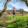 Unterwegs zur Wacholderheide bei Münnerstadt: Der zertifizierte Wanderweg verläuft hauptsächlich auf Wiesenwegen und Waldpfaden.