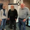 Im Bild von links: 2. Ortsgruppenvorsitzende Ute Höfner, 1. Vorsitzender Erich Rößner und Energiereferent Erich Waldherr.