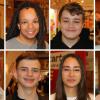 Sie haben sich bei den Berufsinformationstagen in Gambach über ihre beruflichen Möglichkeiten informiert (oben von links): Jan Schuster, Eliah Stoll, Paul Amend, Emily Weber, (unten von links) Paul Hetterich, Johannes Lauter, Nada Armaoui und Sophie Kohlhepp.