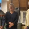 Auf dem Foto (von links): Ehrenmitglied Dieter Kiesel, Vorsitzender Oliver Schroeder und Werner Mitnacht.