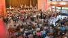 Das Kreisjugendblasorchester (KJBO) bei seinem Konzert in der Mehrzweckhalle in Creglingen
