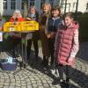 Der Frauenbund Geldersheim verkaufte auch in diesem Jahr wieder "Solibrot".