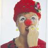 Clown Schlawine: „Lachen und Liebe wohnen in unseren Herzen – da möchte ich euch gerne besuchen“, sagt die Wiesentheiderin Tatjana Kapp als Clown.