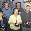 Treue Mitglieder ausgezeichnet: Der Vorsitzende des Heimat- und Ortsverschönerungsverein Erlenbach Johann Greser (von links) sagte Irmgard Müller, Bernhard Vombach, Irene Väth, Peter Liebler, Oskar Weidlein und Anton Väth für ihre langjährige Vereinstreue Dank.