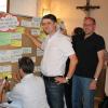 Wie soll Mellrichstadt im Jahr 2035 aussehen? Daran sollen die Bürger im kommenden Frühjahr in Workshops mitarbeiten. 2019 gab es dazu schon einmal einen Impuls-Workshop, an dem die damaligen Bürgermeister-Kandidaten Michael Kraus (Mitte) und Frank Vetter (rechts daneben) sowie Stadtchef  Eberhard Streit (links) und Stadtrat Markus Groenen (rechts) mitarbeiteten.