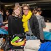 Zahlreiche Menschen besuchen am Sonntag 18.02.24 den Fashion Flohmarkt in der Posthalle in Würzburg.