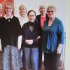 Ökumenische Frauengruppe Zellerau mit Pfarrerin Tanja Vincent (vordere Reihe, 2. von links).