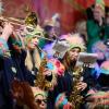 Zahlreiche Närrinnen und Narren feiern am Samstag (20.01.24) in der Dürrbachtalhalle in Oberdürrbach unter dem Motto "Egal ob Barock oder Rokoko - in Oberdürrbach rocken wir sowieso" die große Prunksitzung der Karnevalsgesellschaft Knorrhalla e. V..