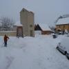 Die Menschen kamen an Weihnachten 2010 mit dem Schneeschaufeln nicht hinterher.