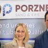 Christian Reifenscheid (LZR-Geschäftsführer), Sabine Porzner-Isenrath (Geschäftsführerin der Firma  Porzner) und Florian Hemm (LZR-Prokurist) arbeiten künftig zusammen. 