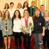 Beim Neujahrsempfang in Frankenwinheim zeichnete Bürgermeister Herbert Fröhlich (rechts) zahlreiche Mitbürgerinnen und -bürger für ihr Engagement und ihre sportlichen Erfolge aus.