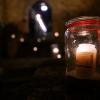 Spektakulär war wieder die Veranstaltung "Kirchenburg in Flammen" in Ostheim, zahlreiche Besucher ließen sich die kirchenburg im Lichtermeer nicht entgehen.