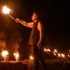 Spektakulär war wieder die Veranstaltung "Kirchenburg in Flammen" in Ostheim, zahlreiche Besucher ließen sich die kirchenburg im Lichtermeer nicht entgehen.