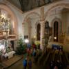 Spektakulär war wieder die Veranstaltung "Kirchenburg in Flammen" in Ostheim, zahlreiche Besucher ließen sich die kirchenburg im Lichtermeer nicht entgehen.
