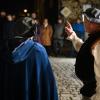 Spektakulär war wieder die Veranstaltung "Kirchenburg in Flammen" in Ostheim, zahlreiche Besucher ließen sich die kirchenburg im Lichtermeer nicht entgehen.