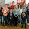 Die Teilnehmer beim Kinderpreisschießen 2024: Korbinian, Jona, Aaron, Ida, Lukas, Marie, Anni, Lilli, Finn und Laura. Die Teilnehmer beim Kinderpreisschießen 2024: Korbinian, Jona, Aaron, Ida, Lukas, Marie, Anni, Lilli, Finn und Laura.