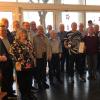 Weihnachtsfeier des VdK-OV Karlstadt mit Ehrungen (vorne von links): Bürgermeister Michael Hombach, stellvertretende Kreisvorsitzende Luzia Mattke, Robert Wiesner (40 Jahre), Jürgen Gold (10), Walter Kohlmann (20), Werner Spenkuch (10), Norbert Götz (25), Armin Kraft (20), Rainer Gotttfried (10), Georg Schopf (10), Vorstand Johannes Netrval, (hintere Reihe von links): Karlheinz Hartmann (30), Eduard Ruissinger (30), Matthias Höhn (10), Joachim Bach (10), Wolfgang Schmaus (10), Erich Büttner (20), Winfried Pferr (20), Karlheinz Hock (20), Maria Riedmann (5, Kreisgeschäftsstelle Marktheidenfeld), Peter Gehrsitz (10). 