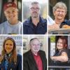 Sie haben 2023 in Unterfranken Schlagzeilen gemacht: (von links, oben) Anna Stolz, Trong Hieu, Jochen Vogel, Hedwig Knüpfing und Eva Brockmann, (unten) Georg Holzmann, Alicia von Schenk, Marat Gerchikov, Sabrina Altieri und Thomas Eschenbacher.