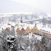 Gemünden lag zur Weihnachtszeit im Jahr 2010 unter einer Schneedecke. Sehr häufig kam das zu Weihnachten in den letzten Jahrzehnten nicht vor. 