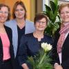 Als neue Rektorin der Grundschule Euerbach wurde Ulrike Göbel (Zweite von rechts) offiziell eingeführt. Bei der Feier dabei waren (von links): Personalratsvorsitzende Astrid Gäb, Bürgermeisterin Simone Seufert und Schulamtsdirektorin Stefanie Schiffer.
