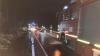 Die Feuerwehren wurden in der Nacht zu Freitag zu mehreren Einsätzen gerufen, da Bäume auf die Straße gestürzt waren wie hier bei Eichfeld.