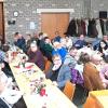 Blick in die Reihen der Gäste bei der gemeinsamen Weihnachtsfeier der Gernacher Vereine im TSV-Sportheim.