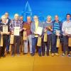 Auf dem Foto (von links): Robert Michels, Vorstandsmitglied Thomas Zipperer, Walter Schatz, Vorsitzender Sandro Nese, Harald Mainberger, Heinz Hoffmann, Heidi Keller, Herbert Baier, Sebastian König und 2. Vorsitzender Ralf Hecht.