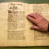 Die "Beckhen Ordtnung" der Stadt Gerolzhofen aus dem Jahr 1572 ist eines der ältesten im Stadtarchiv erhaltenen Schriftstücke. Die "Beckhen Ordtnung" der Stadt Gerolzhofen aus dem Jahr 1572 ist eines der ältesten im Stadtarchiv erhaltenen Schriftstücke.