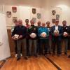 Unser Foto zeigt (von links) Moritz Büchner (DJK Frankenbrunn), Dietmar Werner (FC Thulba), Christoph Kleinhenz (DJK Schlimpfhof), Michael Bahn (FC Wittershausen), Jürgen Weigand (FC Wittershausen), Reinhold Schmitt (SV Hassenbach), Simon Schottdorf (TSV Oberthulba), Bürgermeister Mario Götz, Markus Strauch (DJK Reith) und 2. Bürgermeister Jürgen Kolb.