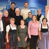 Auf dem Foto (von links): Ehrenkreischorleiter Manfred Goldkuhle, Ehrenvorsitzender Alois Henn, Schatzmeisterin Helga Kiesel, stv. Vorsitzender Rolf M. Schlegelmilch, stv. Vorsitzende Dagmar Ungerer-Brahms, Kreischorleiter Rudolf W. Haidu, Schriftführerin Franziska Werner, Pressereferentin Annette Wydra und die beiden Revisorinnen Gabriele Ziegler und Erna Gorny.