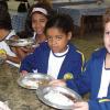 In der Hafenschule dürfen sich die Kinder richtig satt essen.