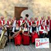 Die Musikantinnen und Musikanten der „Linsenspitzer“.