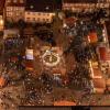 Der Königsberger Weihnachtsmarkt passt hervorragend in das Ambiente des historischen Marktplatzes.