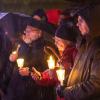 Trotz Kälte und Schneeregen nahmen rund 200 Menschen am Schweigemarsch zum Gedenken an den Beginn der Deportationen in Würzburg vor 82 Jahren teil.