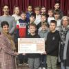 Auf dem Foto Kerstin Panzer, Manuel Cazzella, Lisa Weth, Noel Dück, David Demling, Jannis Gerberich, Bastian Schuler, Luis Hirt, Eduard Federov, Lennox Schmitt, Florian Hanel, Justus Endres, Lena Endres; vorne: Daniela Schönig, Jakob Donath, Paul Müller, Tim Maierhöfer, Yvonne Bauer, Christine Seuffert.