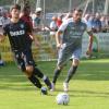 Hannes Weber (hier rechts auf Archivbild mit Alban Ramaj vom TSV Lengfeld) schaffte in Unterzahl noch den Ausgleich für die TuS Frammersbach.
