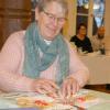 Die Freude an ihrem Hobby war der Klöpplerin Lore Elflein-Gerstner im Hüttenheimer Rathaus anzusehen. Die Freude an ihrem Hobby war der Klöpplerin Lore Elflein-Gerstner im Hüttenheimer Rathaus anzusehen.