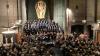 Der Bachchor Würzburg mit dem Würzburger Vocalensemble und den Münchner Bachsolisten beim Konzert in der St. Johanniskirche.