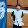 Sieger Bayern-Cup-Serie 2023 im 1er Kunstradsport Elite: Lukas Bandorf vom RKV Solidarität Schweinfurt  