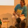 Krankenschwester Meike Hartlieb las vor. Krankenschwester Meike Hartlieb las vor.